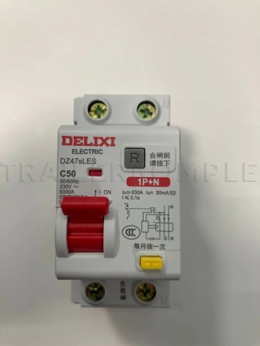 Устройство защиты от дугового пробоя Delixi, 50 А, однофазное